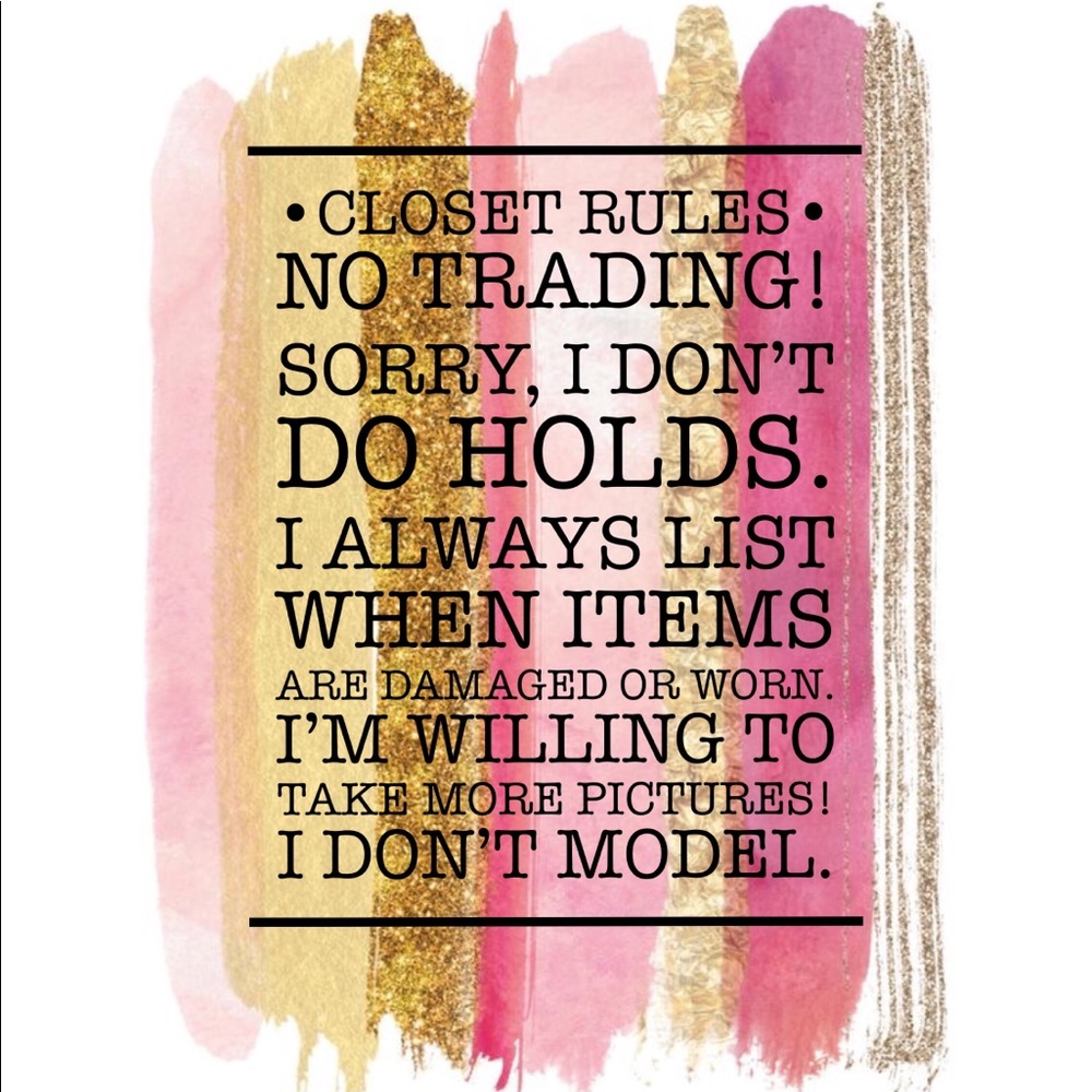 💕Closet Rules💕